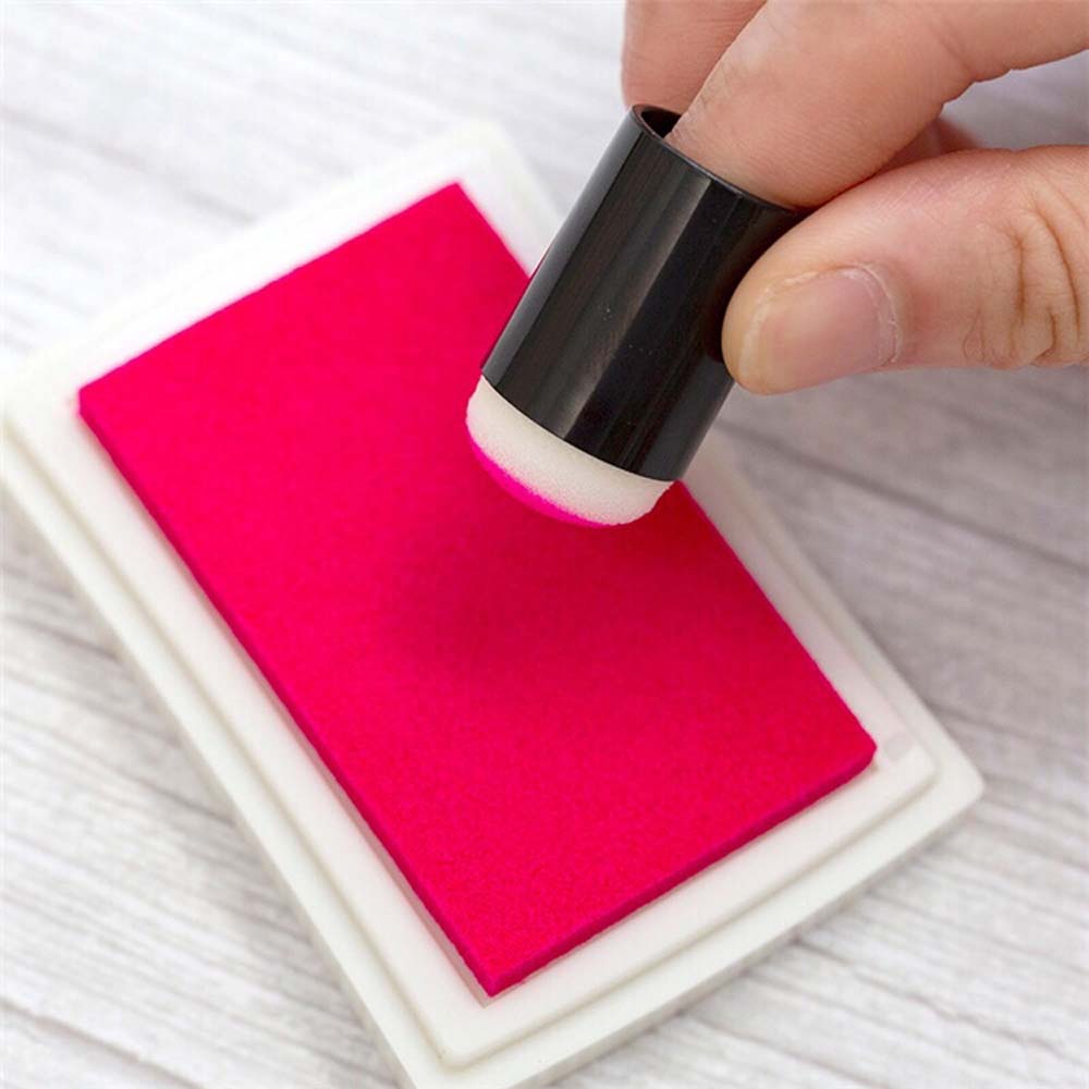 10pcs/set DIY Inking Staining Drawing Chalk Art Tools Painting Sponge Finger Painting Painting Tool