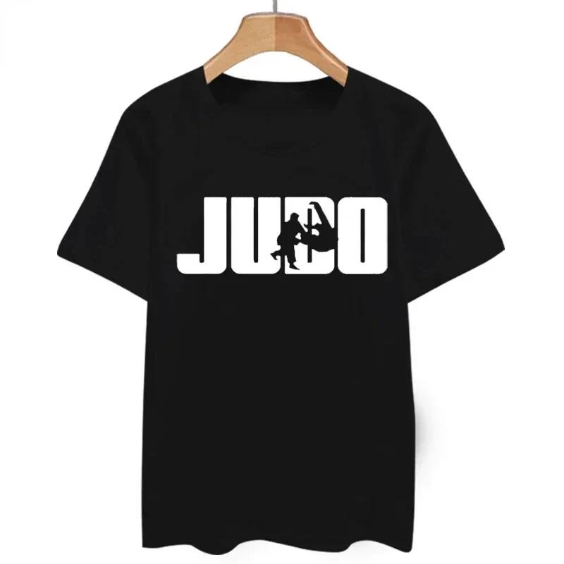 Ich und Deine erste Lektion ist kostenlos T-Shirt Karate Jiu-jitsu Judo T-Shirts Lustige Kleidung Grafik T-Shirts Herrenbekleidung Streetwear