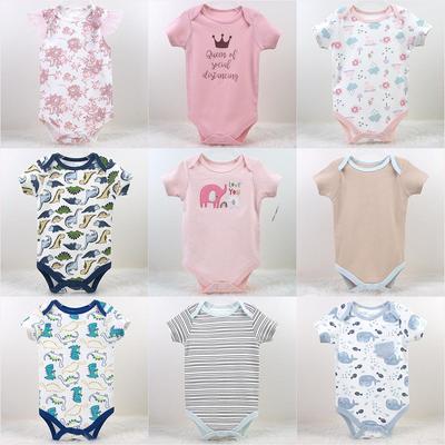 Newborn Cotton Triangle Baby Bodysuits for Crawling