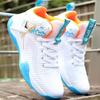 Scarpe da basket primavera e autunno nuove mesh fly-woven traspiranti leggere scarpe sportive con plateau scarpe casual per giovani
