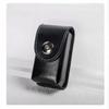 Anti Squeeze Leather Glass Pouch Belt Loop Fold Spectacle Box Eyeglass Case  Field Work