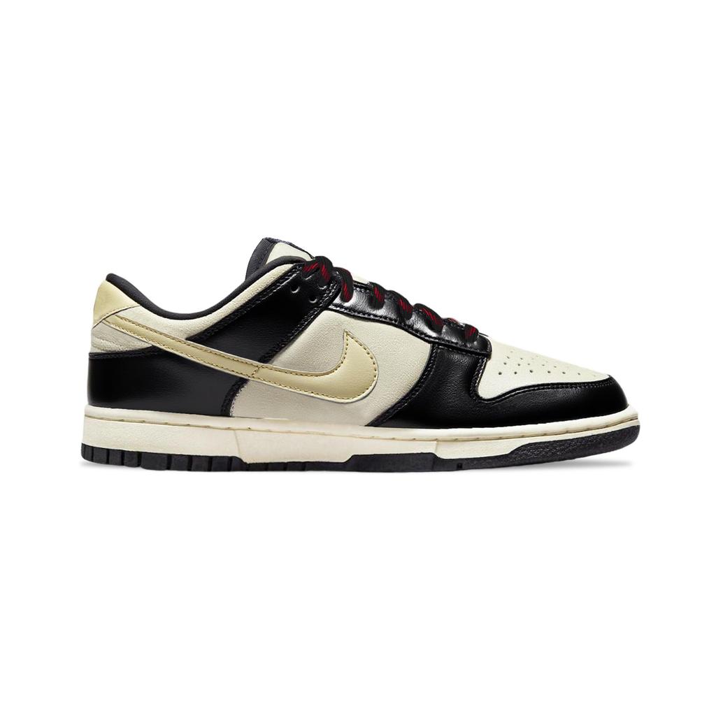 Nike Dunk Kokosmelk Panda Slijtvast Lage top Skateboard Schoenen Unisex Zwart Wit Geel HF5441-100(Team-962DUNK)-Willekeurige verpakkingszakken