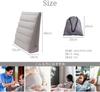 adelphos AIR5 of Large Air Lumbar Foot Cushion for with Storage Bag (Set 3) Pillow, Pillow, Footrest, Sleeping,