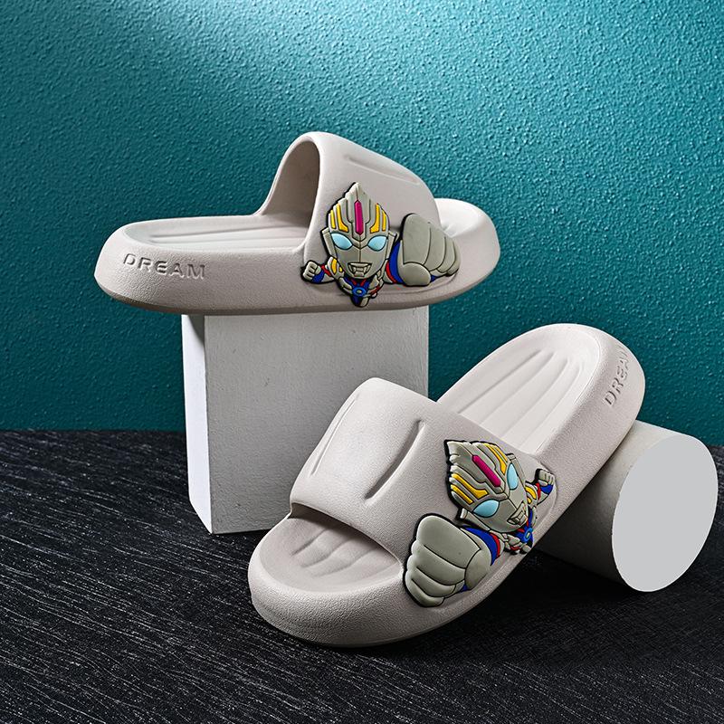 

И Прочные Модные Детские Тапочки Мальчики Ева Мягкая Подошва Слипоны Шлепанцы Лето Gray,39/40