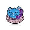 Cute Cat Panda Brooch For Girls Women Beautiful Rose Daisy Badge Fashion Backpack Enamel Pins Jewelry Valentine'S Day Gifts