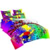 Three-piece Bedding Set 3d Digital Printing Quilt Cover