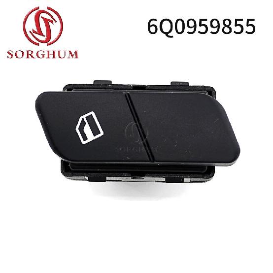 SORGHUM 6Q0959855 For VW Polo 9N Fox- 2004-2010 Parati GOL LH Left Rear Electric Power Window Switch Lifter Control Button