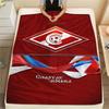 1PC Spartak Moscow Rush Blanket, High Quality Comfortable for All Seasons, Home Decor, Warmth and Comfort