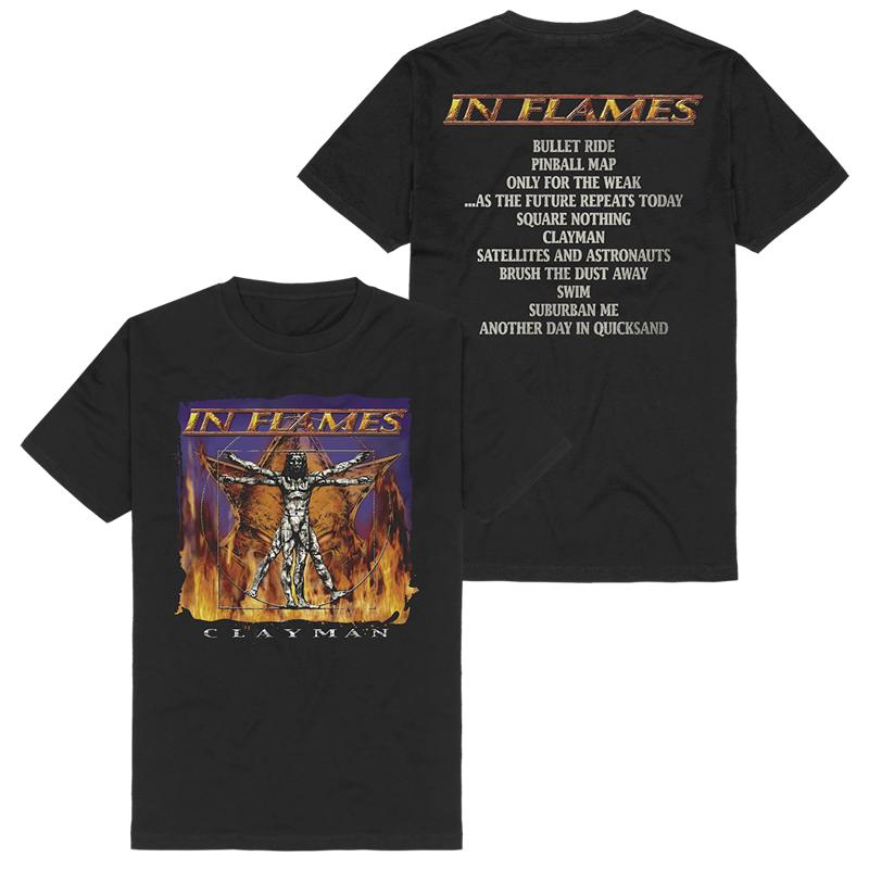 In Flames, A Swedish Metal Casual T-shirt Luxury Brand for Men and Women Top 2026 New Band Logo S разноцветный