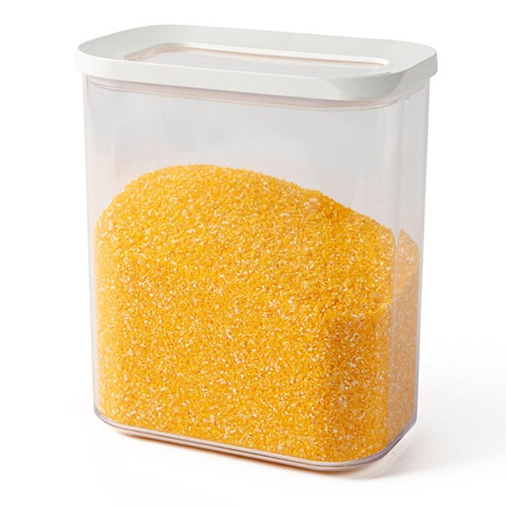 Airtight Food Storage Container 1500ml Thickened Dog Food Canister With Lids Stackable Dog Food Storage Container Kitchen