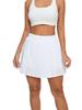 Pleated Low Waist Anti-Exposure Running & Fitness Tennis Skirt with Pockets