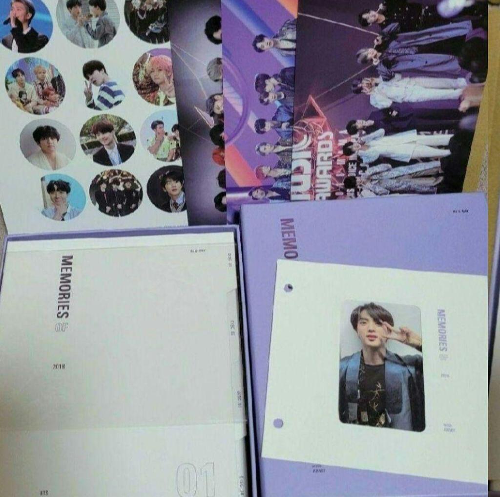 [USED] BTS MEMORIES 2018 Blu-ray JIN