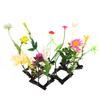 5 Stück Grasblumen-Haarspange Pflanzen-Haarspange Trendige Kleine Haarspange Für Mädchen Kinder Kreative Pflanzen-Kunststoff-Haarspange Damen Accessoire