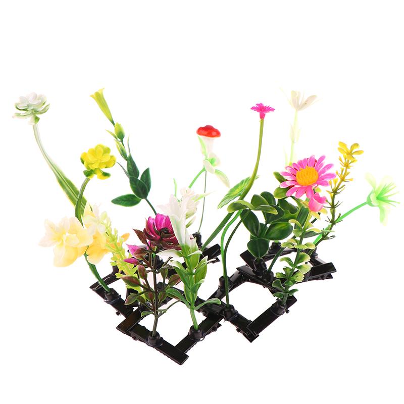 5 Stück Grasblumen-Haarspange Pflanzen-Haarspange Trendige Kleine Haarspange Für Mädchen Kinder Kreative Pflanzen-Kunststoff-Haarspange Damen Accessoire
