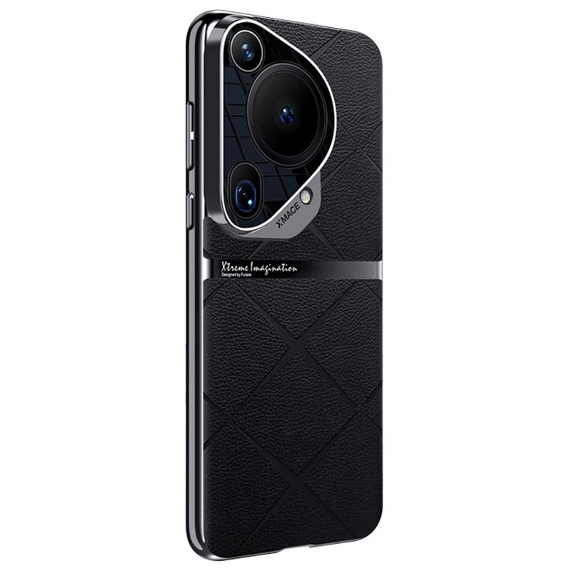 For Huawei Pura 70 Ultra Case Drop-proof Acrylic+PC+PU Leather Phone Shell