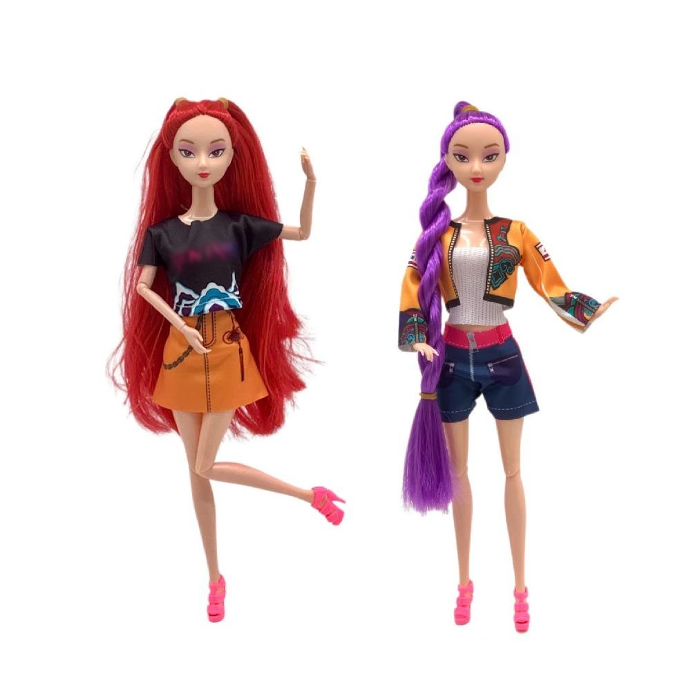 K-POP Witch Hunt Full Set Dolls Lumi Re Mira Zoe Vinyl Figurines Children's Christmas Gifts Collectible Toys