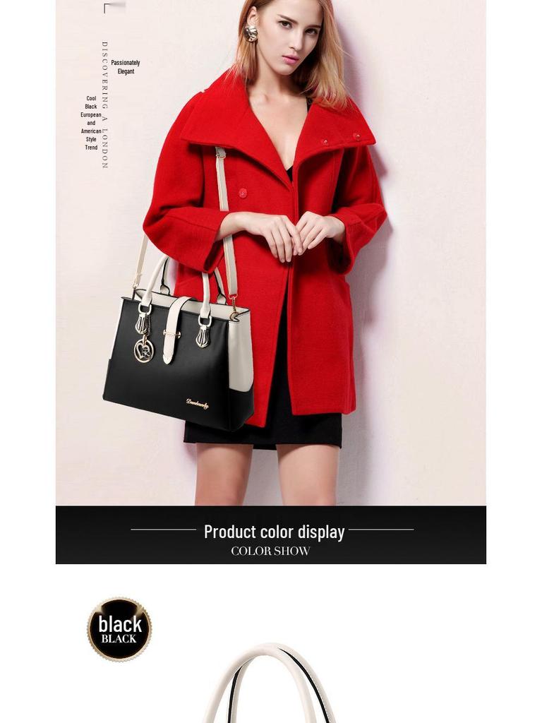 New Autumn/Winter Women's Large-Capacity Korean Style Fashion Handbag - Trendy Shoulder & Crossbody Bag