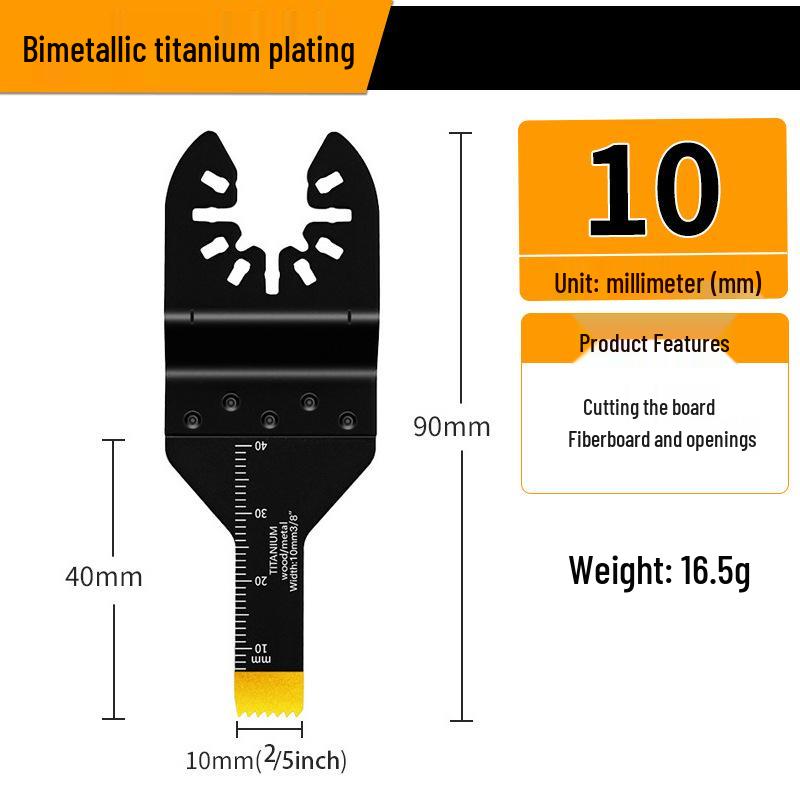 Universal Multifunctional Oscillating Saw Blade for Woodworking and Grinding
