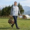 Anta All Over Print Zip Up Hooded Comfortable Breathable Versatile Down Vest Men vest Pure-White 152447924-1