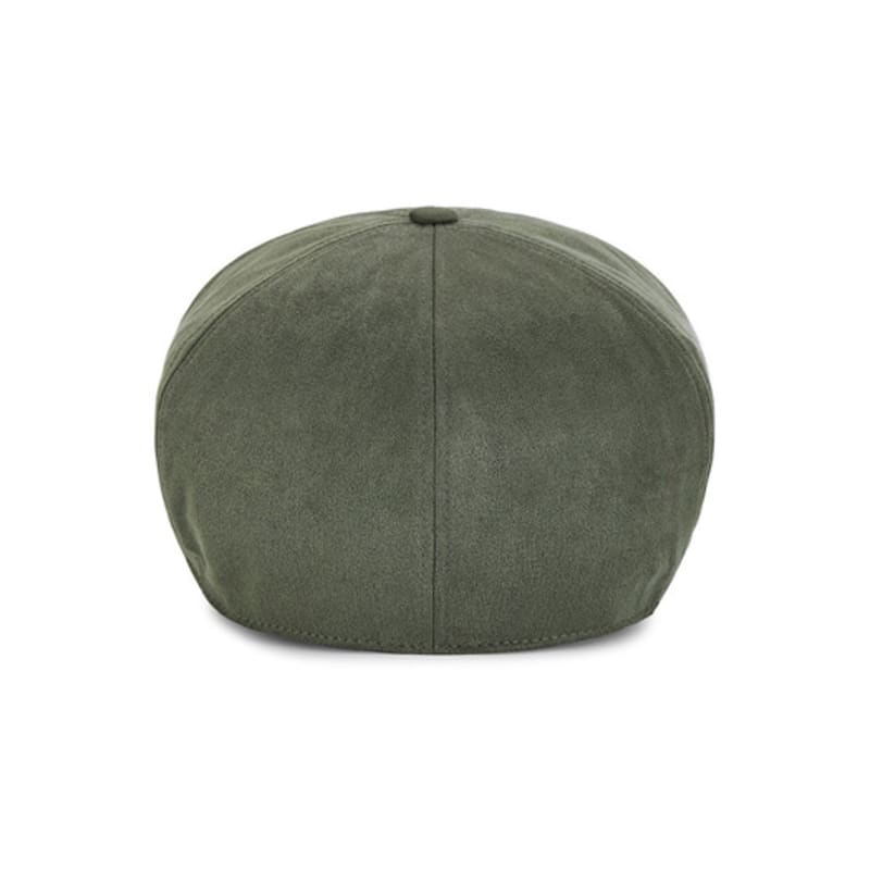 VARZAR VA Studded Easy Fit Newsboy Cap Khaki