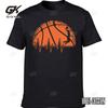 Funny Basketball Heartbeat T Shirts Summer Style Graphic Cotton Streetwear Short Sleeve Basketball Lovers Gifts Tshirt Men