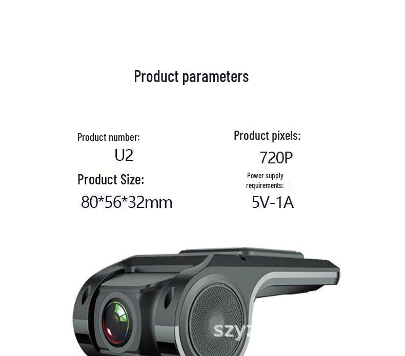 Popular Android Dash Cam with Large Screen, USB, ADAS, and Electronic Dog Navigation