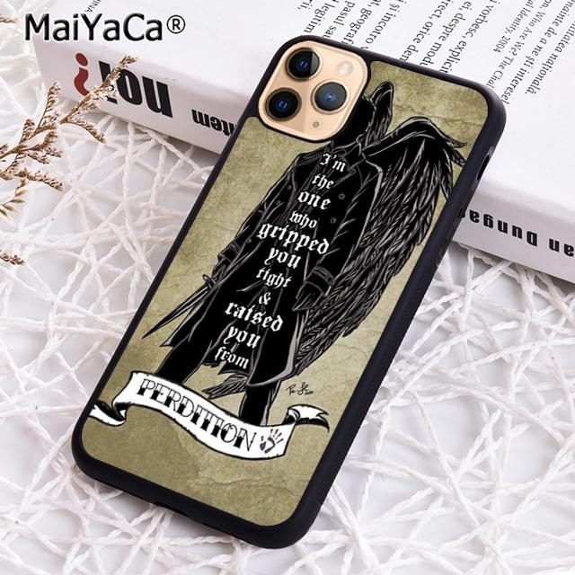 

MaiYaCa Castiel angel of the lord supernatural Phone Case For iPhone 17 Air 16 pro max 15 14 plus 12 13 Cover coque iPhone 17pro