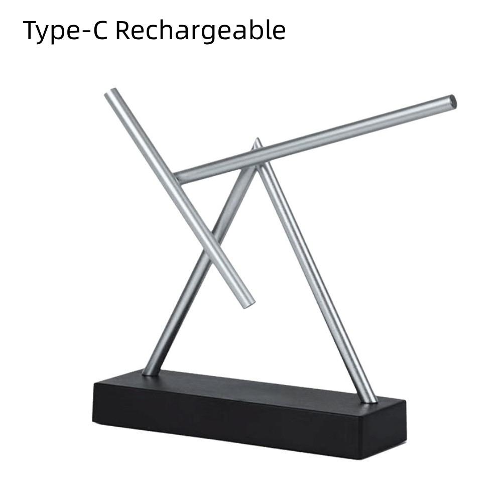 Moderne Schreibtisch-Schwingskulptur Kreatives Geometrisches Chaos Pendel Balance Kunstdekoration Wohnzimmer