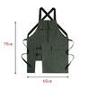 Denim Apron Work Apron For Men And Women Milk Tea Shop Hairstylist Gardening Restaurant Waiter Work Clothes Apron Kitchen