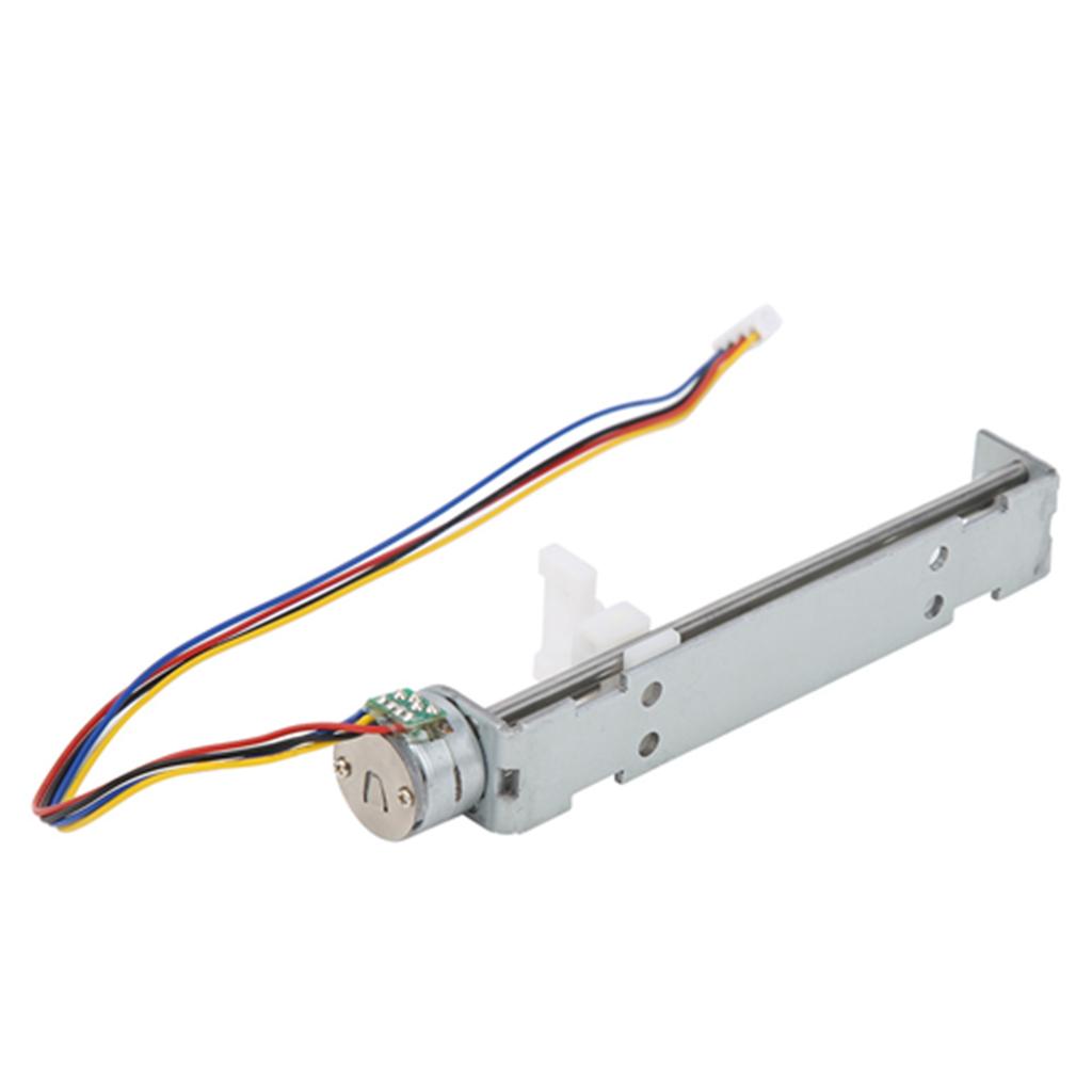 2‑Phase 4‑Wire Linear Stepper Motor Screw Slide Table 4‑9V Drive Voltage 18 degrees Step Angle