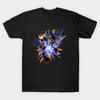 Asian Size Cotton Unisex Tshirt Print T-shirt Goku T-shirt No-Cut Print Regular Fit