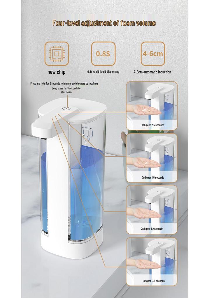2026 Smart Sensor Kitchen Dish and Hand Soap Dispenser