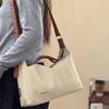 Apanese Korean Fashion Simple Commute Canvas Tote Bag Literary Casual Versatile Student Handbag Crossbody Bag