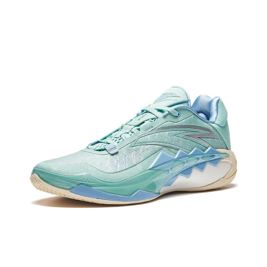 Anta Kuang Ao 1 Basketball Shoes Men's Paper White Black 112431106-4