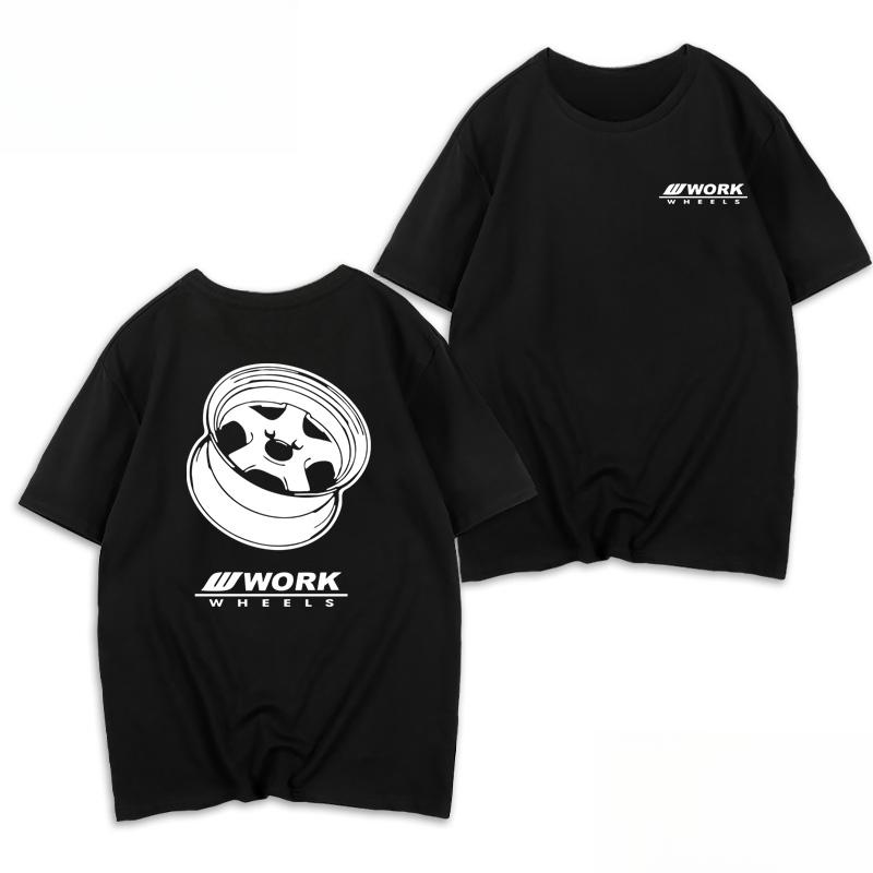 Modă 2026 Vară Nouă Piese Multiple Jantă Forjată Logo Imprimat Grafic Tricouri pentru Unisex și Unisex Streetwear de Înaltă Calitate