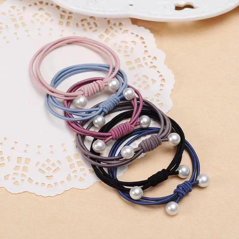 1PC Einfache Knoten Elastische Haarbänder für Mädchen Böhmischen Stirnband Scrunchy Koreanische Kinder Haar Zubehör