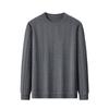 Men S Long Sleeve Knit Sweater Crew Neck Casual Jacquard Pullover