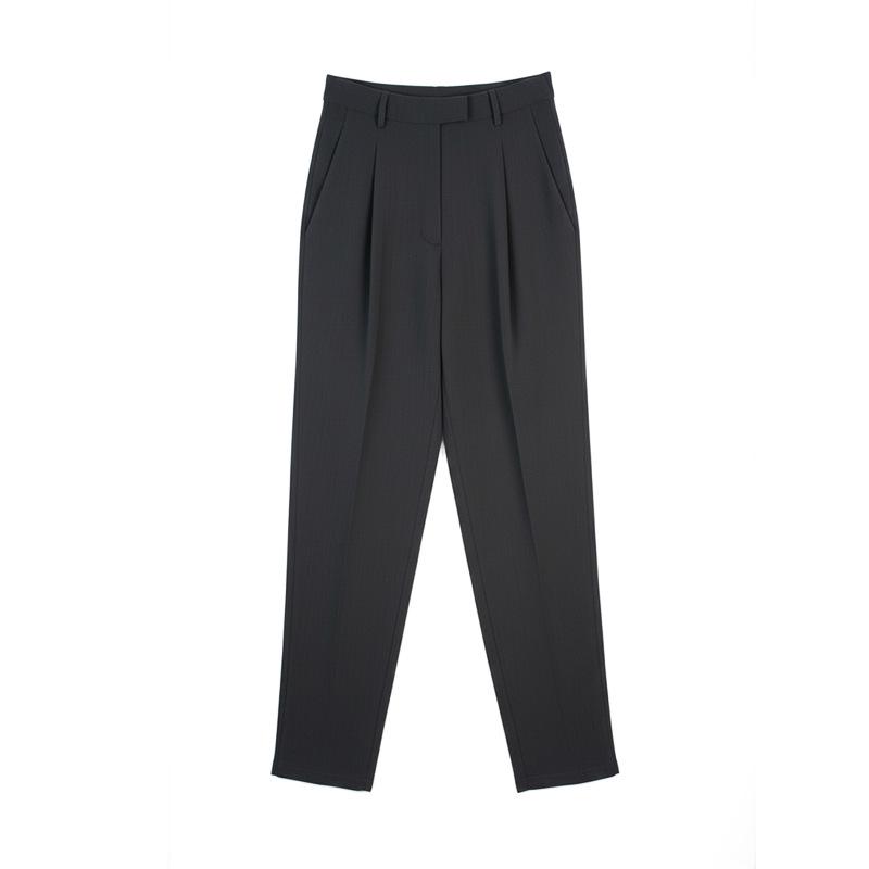 Customized High-Waisted Women s Business Suit Pants - Anti-Wrinkle, Leg-Elongating, Versatile Casual Wear Small