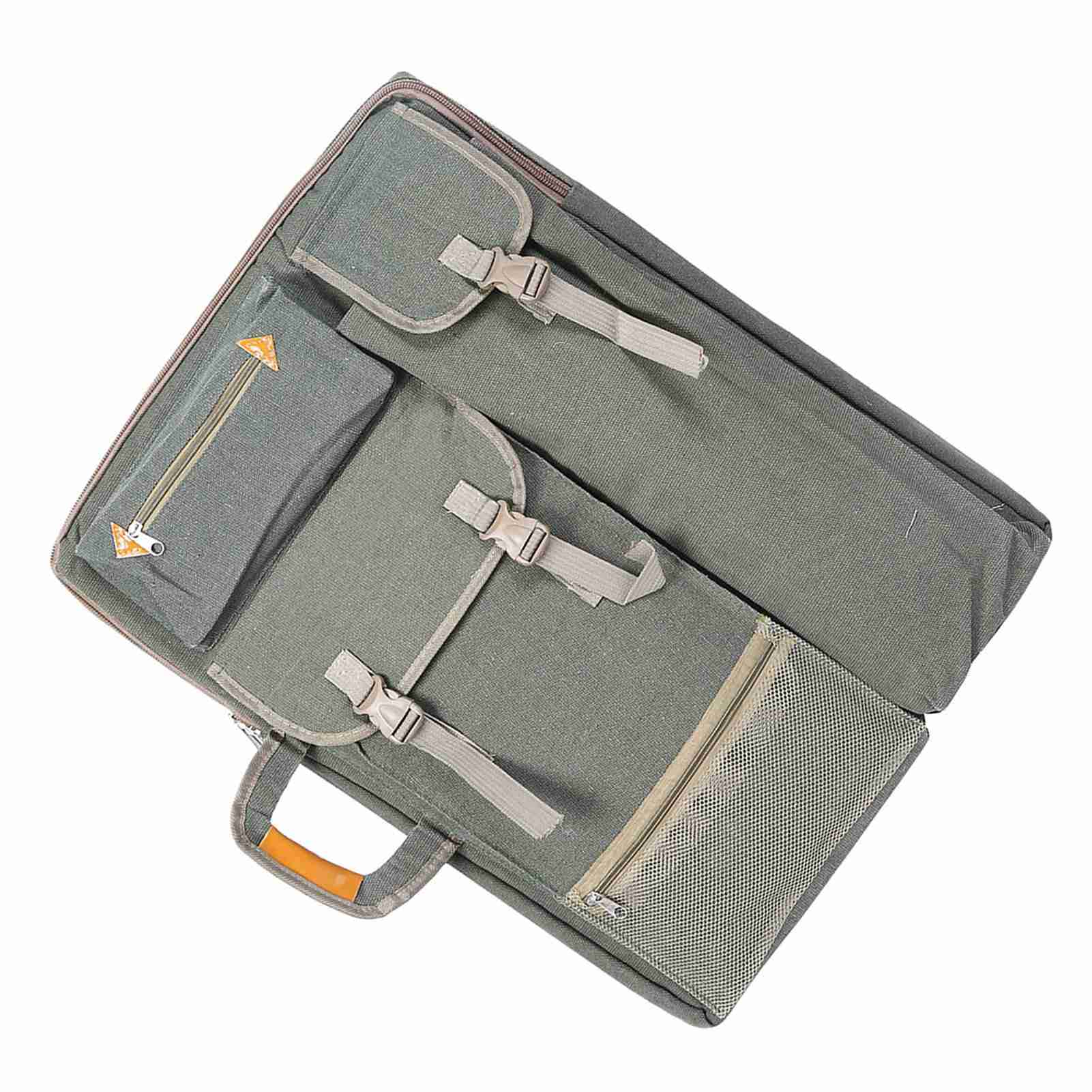 

Многофункциональная большая сумка для искусства Canva, уличная водонепроницаемая сумка для эскизов, принадлежности для искусства 66 x 50 см Green