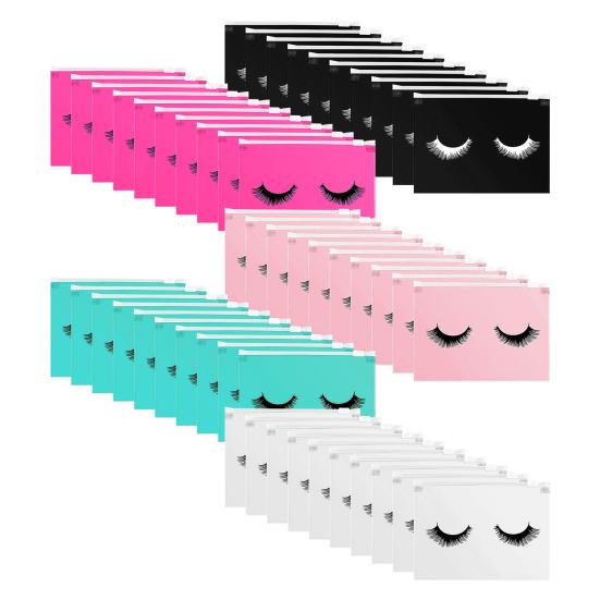 

Yousheng 50 шт. косметичек, маленькие чехлы на молнии, водостойкие многоцелевые прозрачные сумки для ресниц, косметика, ювелирные изделия, ключи, органайзеры