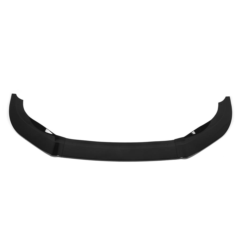 K SEEK DESIGN 3Sections Front Bumper Splitter Lip Replacement for MK6 R R20 20092013(Gloss Black )