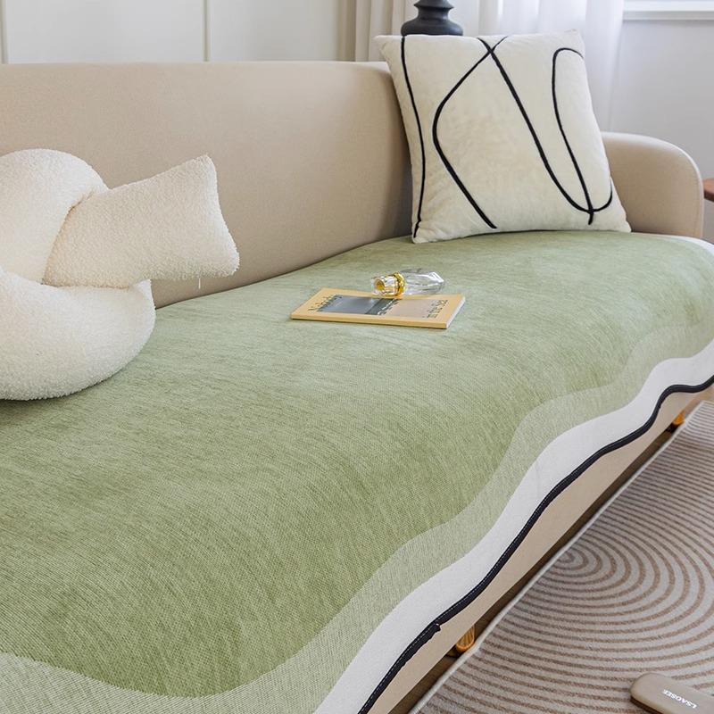 Chenier Irregular Sofa Cushion Universal In All Seasons, Special-Shaped Non-Slip Seat Cushion, Simple And Advanced Sofa Cover Cushion