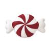 Snowflake Candy Embroidery Christmas Pillow - Creative Irregular Sofa Cushion