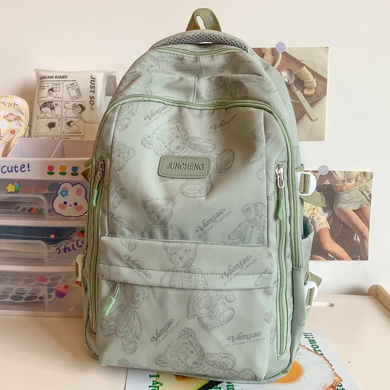 Schoolbags for Children Elementary School Students  Girls and Junior High School Students with High Looks Letter Backpacks
