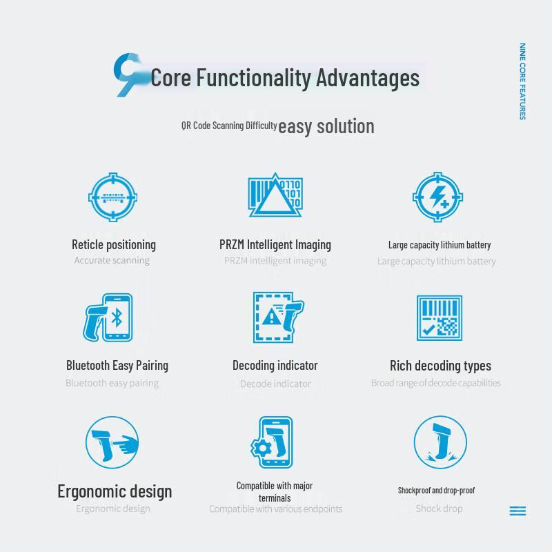 Zebra DS2278SR Wireless 1D/2D Barcode Scanner