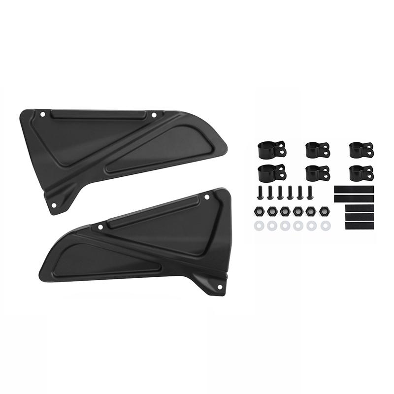 Schwarze Motorrad-Seitenverkleidung Rahmen Motorschutz Verkleidung für Honda Rebel CMX 250 300 500 2017-2022 2021 2020 2019 2018