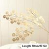 Artificial New Year Red Fruits Branch Christmas Decorations Fake  berries Plastic Plants Home Harvest Festival Christmas Decor