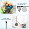 2 Pieces Fish Tank Net Aquarium Mesh Fish Net Long Handle Fish Net with Extendable 12.5-27.5 Inch Stainless Steel Catch Nets for Fish Tank Aquarium