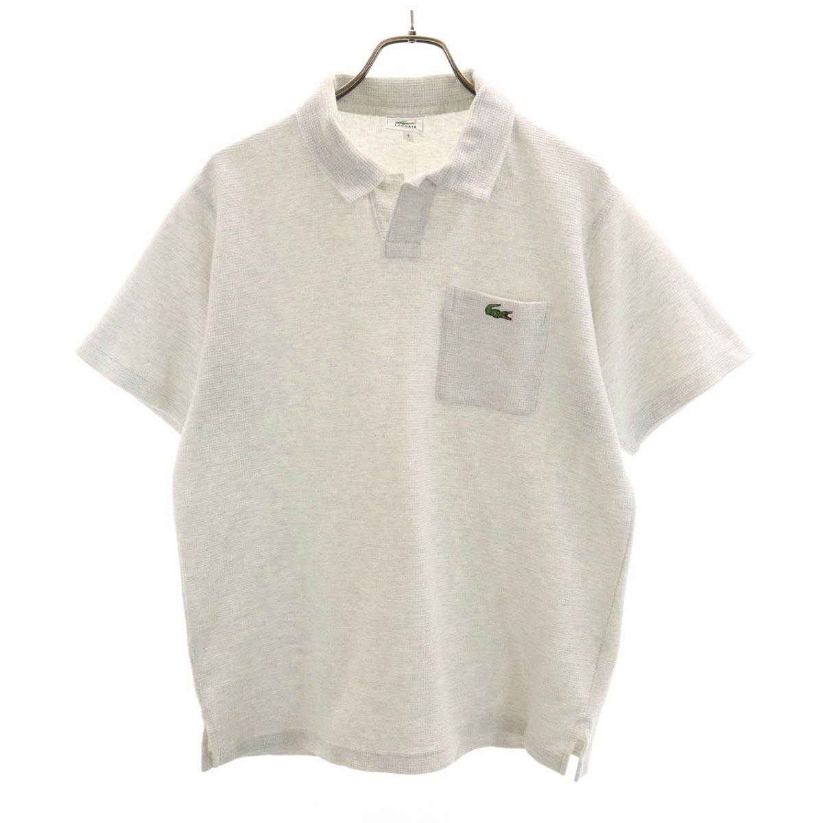 

LACOSTE Short sleeve Polo shirt 4 White system Men s Used