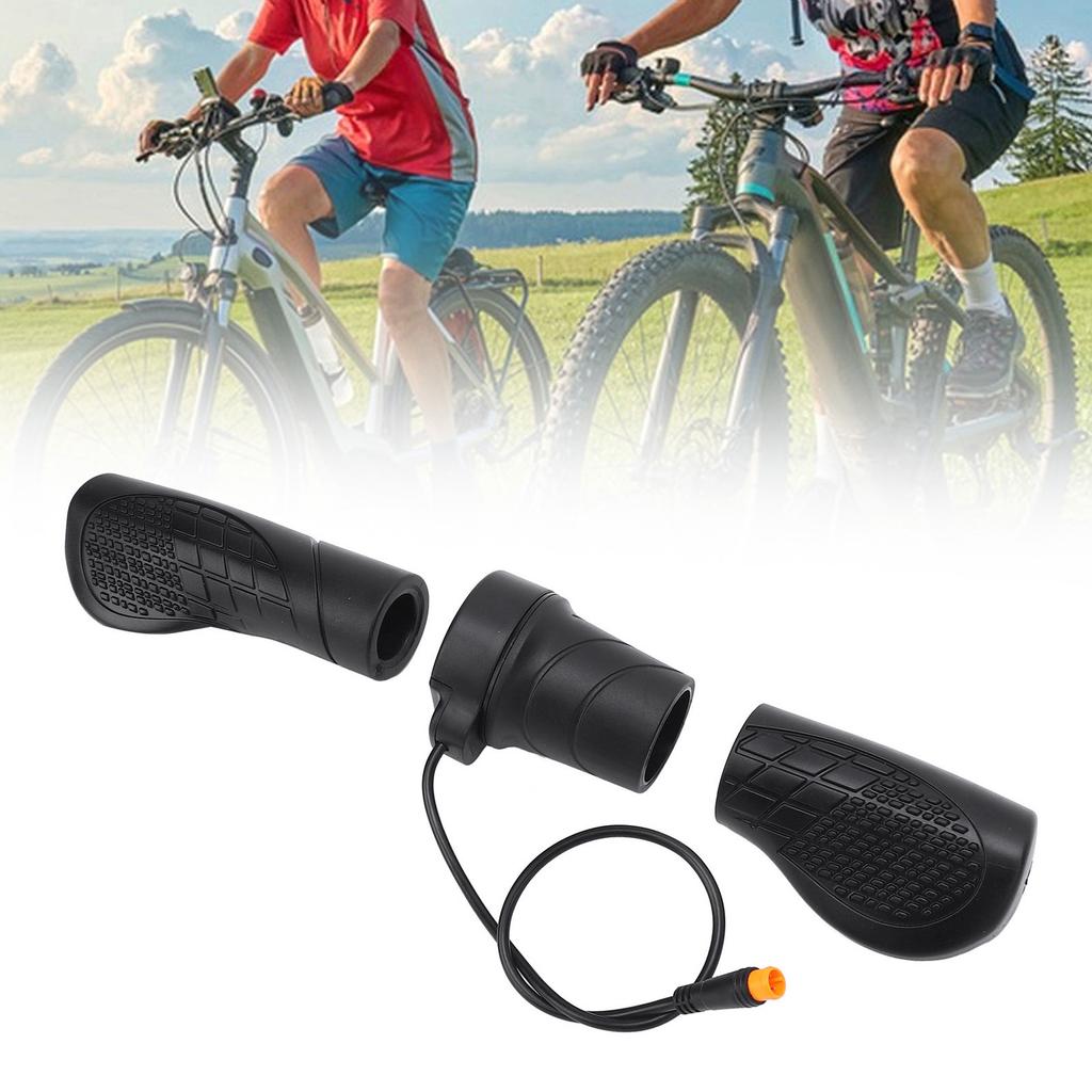 Accelerator E-bike Sensibil Accelerator Jumătate de Rotație Mâner Kit de Conversie cu Îmbinare de Etanșare
